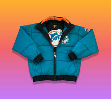 Load image into Gallery viewer, Miami Dolphins Reversible Puffer
