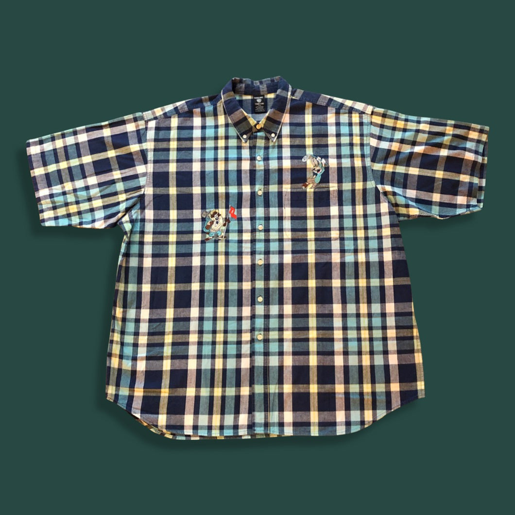 Button up short sleeve dress shirt