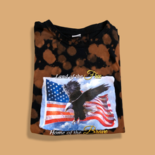 Load image into Gallery viewer, Land Of The Free Home Of The Brave T-shirt
